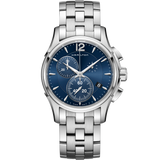 Hamilton Jazzmaster Chrono Quartz 42mm Blue Dial Men's Watch H32612141