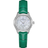 Hamilton Jazzmaster Lady Auto Green Strap Watch H32275890