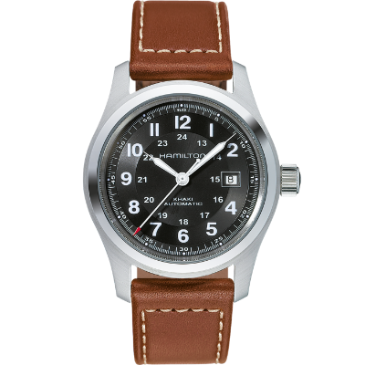 Hamilton Khaki Field Auto Automatic 42mm Black Dial H70555533