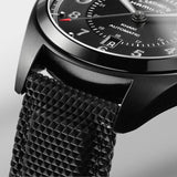 Hamilton Khaki Field Day Date Auto Automatic Black Dial Men's Watch H70695735