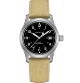Hamilton Khaki Field Mechanical Black Dial Men's Watch H69439933