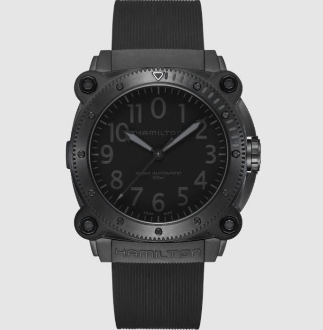 Hamilton Khaki Navy Belowzero Titanium Auto Automatic Watch H78505330