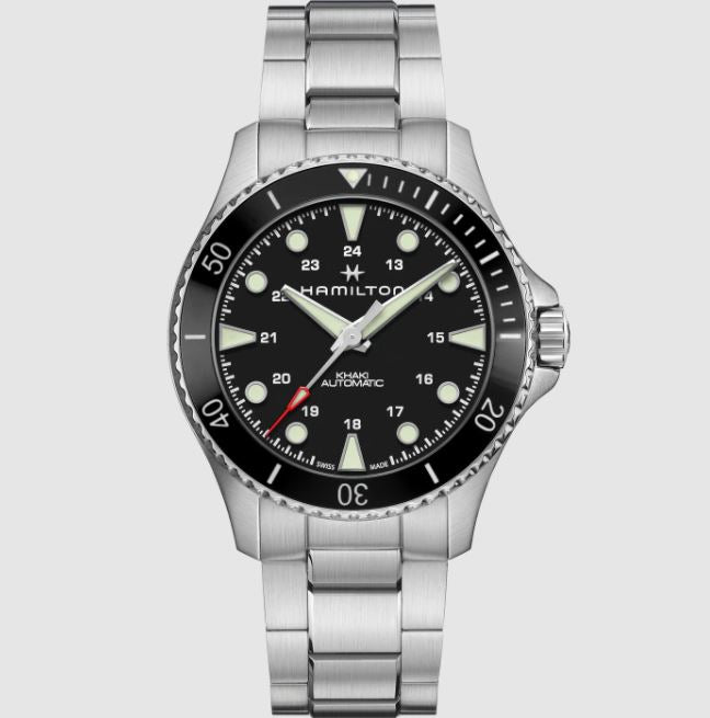Hamilton Khaki Navy Scuba Auto Automatic Black Dial 43mm | H82515130