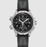Hamilton Men's Khaki Aviation X Wind GMT Chrono Black Dial Watch H77912335