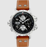 Hamilton Men's Khaki X-Wind Auto Chrono Brown Band Watch H77616533