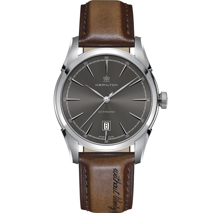 Hamilton Spirit of Liberty Automatic Grey Dial Mens Watch H42415591