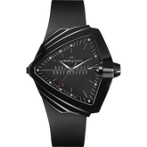 Hamilton Ventura XXL Bright Black Dial Watch H24604330