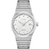 Hugo Boss Candor Automatic White Dial Stainless 1514186