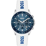 Hugo Boss Strike Chronograph Blue Dial White 1514238