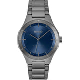 Hugo Boss #Lit Grey Stainless Steel Men's Watch 1530448