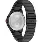 Hugo Boss #Lit Black IP Stainless Steel Men's Watch 1530450