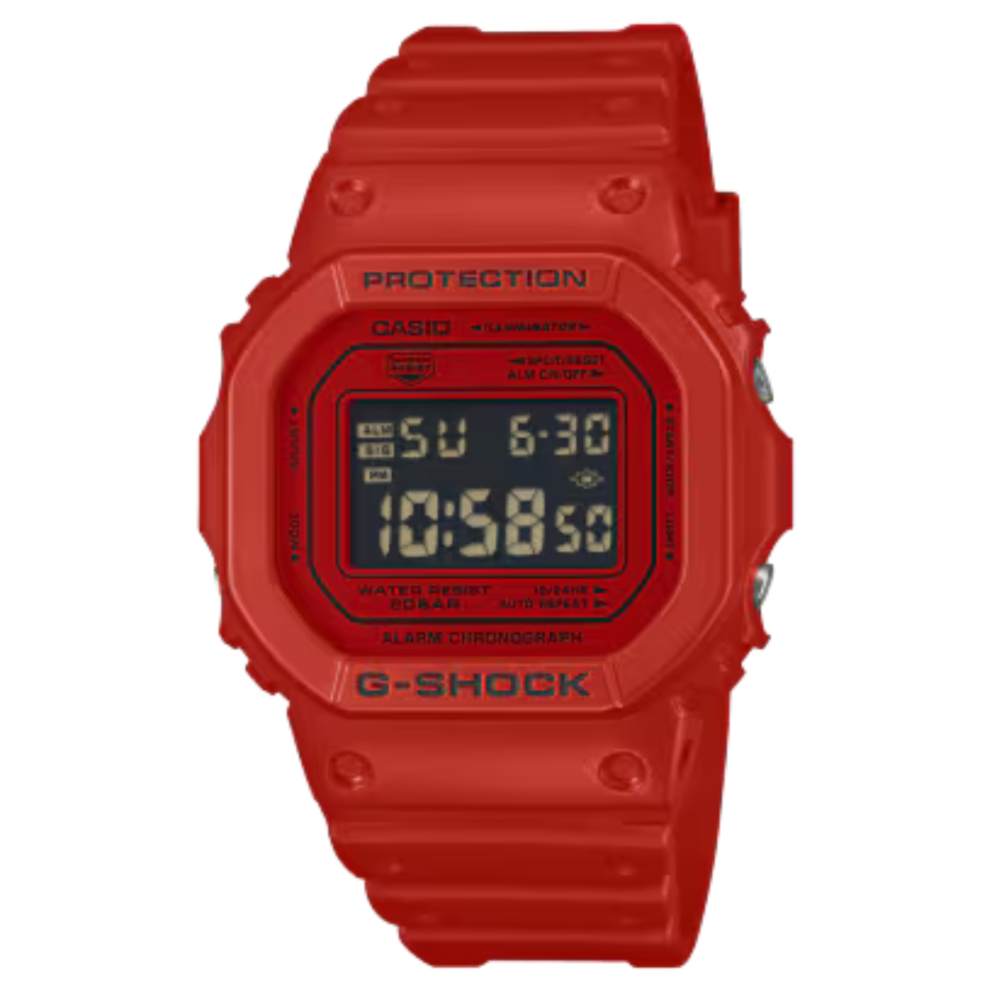 G-SHOCK Red Digital Watch DW5600RRB-4 - Bijoux Eclore