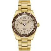 Caravelle by Bulova Sea Hunter Automatic Stainless Steel Watch Black Dial 44B133 - Bijoux Eclore