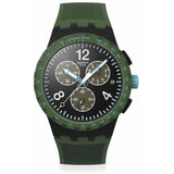 Swatch SUSB421 Olive Rush Chronograph watch - Bijoux Eclore