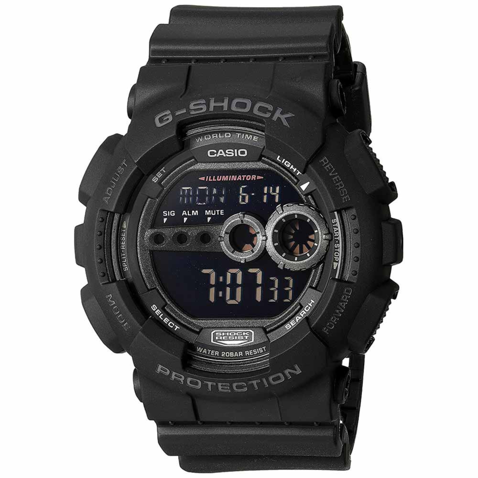 G-Shock Large Case Super LED GD100-1 - Bijoux Eclore