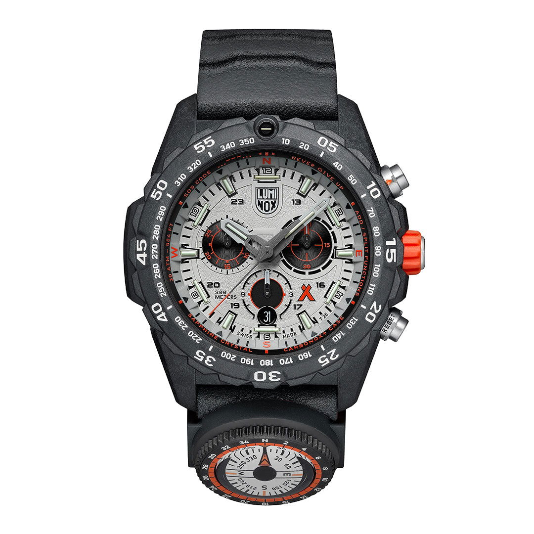 Luminox Bear Grylls Survival Master Black Rubber Strap Mens Watch XB.3748
