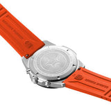 Luminox Chronograph 44mm, Orange Rubber Strap Diver Watch XS.3149
