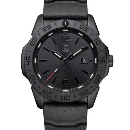 LUMINOX Pacific Diver Stainless Steel Rubber Strap Dive Watch 3121.BO