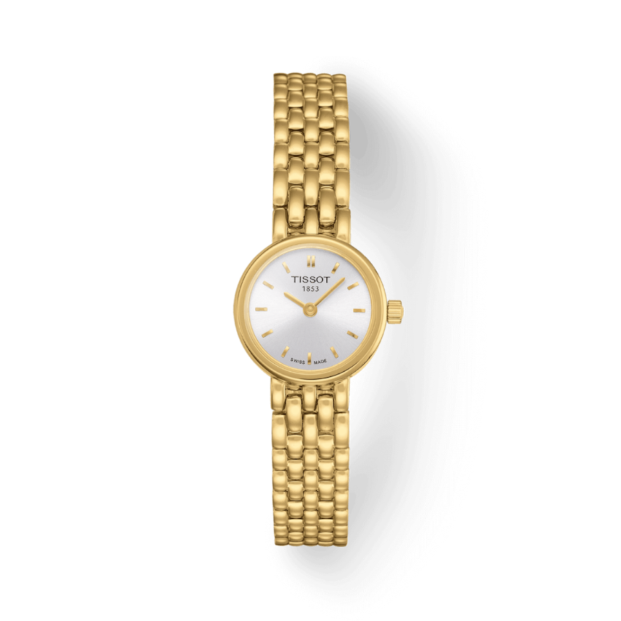 New Tissot Lovely Stainless Steel White Dial Women's Watch T058.009.33.031.00