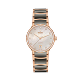 rado R30230912 centrix Jublie Women Automatic Silver Mother Of Pearl Dial Analog Stainless Steel Watch R30230912 - Bijoux Eclore