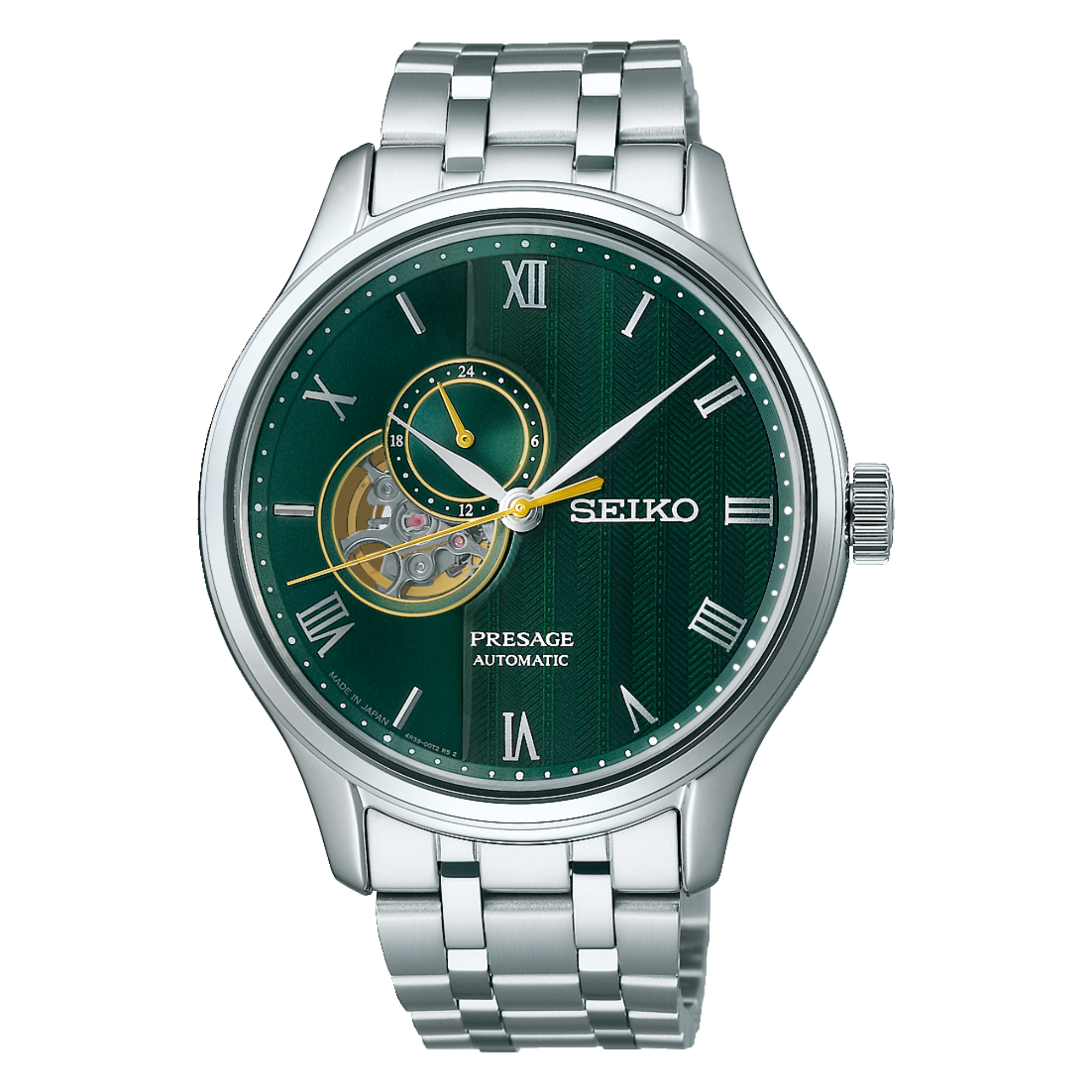Seiko SSA463J1 Watch PRESAGE Automatic Open Heart - Bijoux Eclore