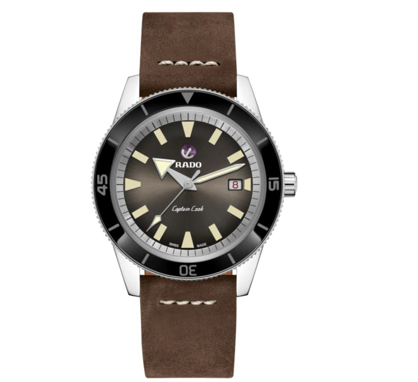 Rado Captain Cook Automatic Brown Dial Men's Watch R32505305