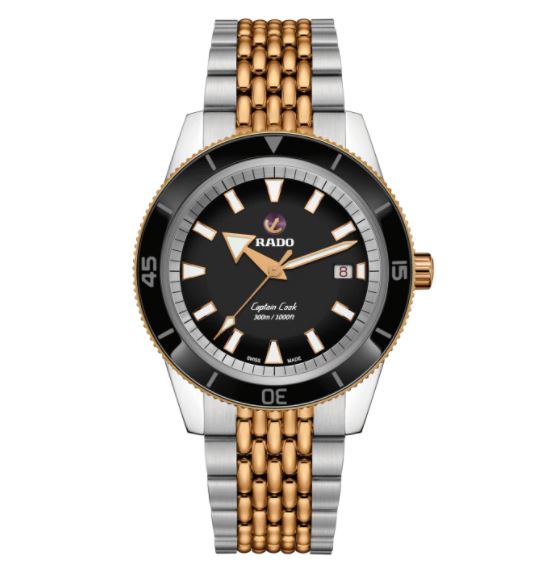 Rado Captain Cook Black Dial Men's Automatic Watch R32137153