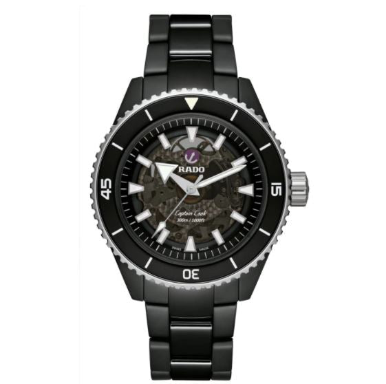 Rado Captain Cook High-Tech Ceramic Automatic Black Watch R32127152