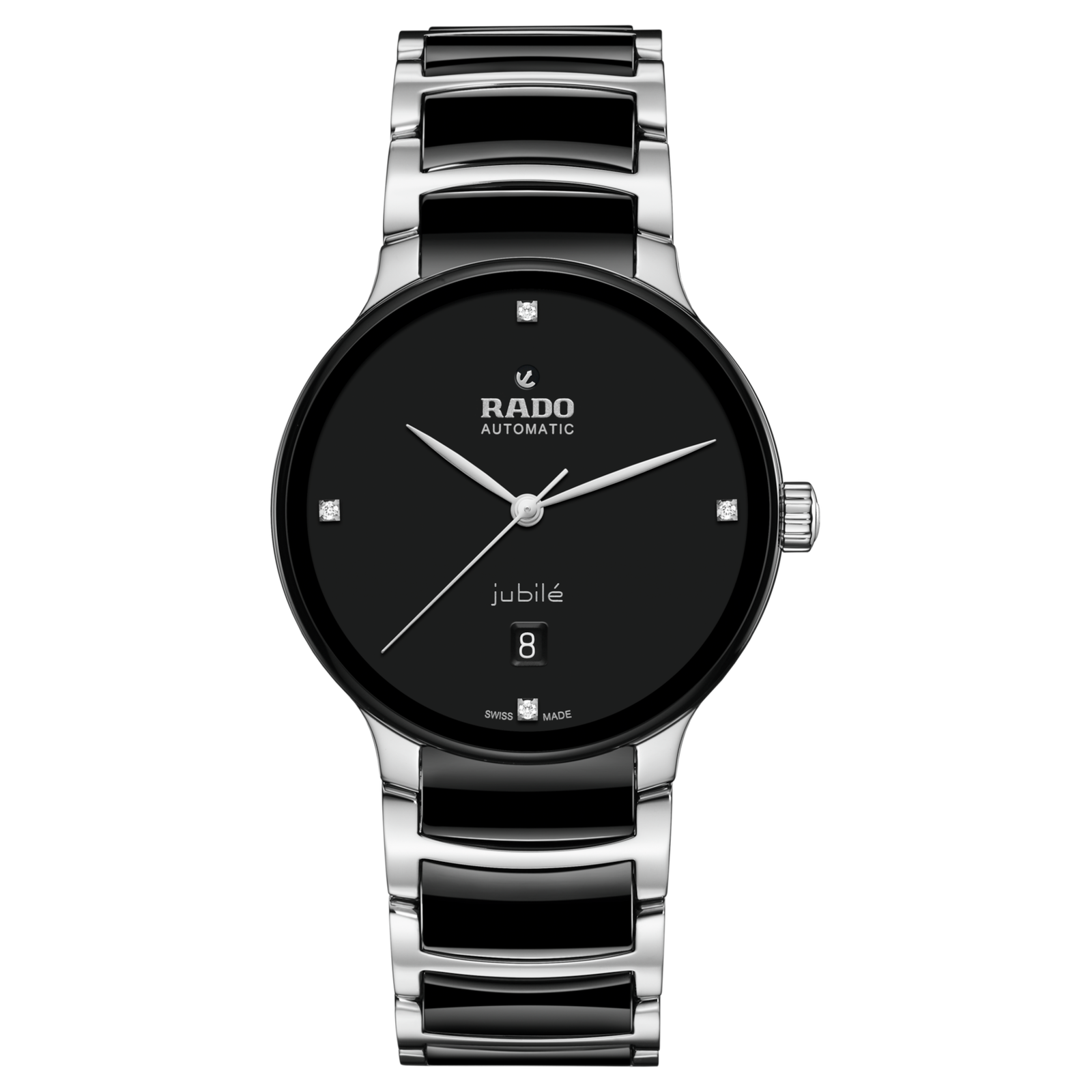 Rado Centrix Automatic Diamonds Black Dial Stainless Steel watch R30018712