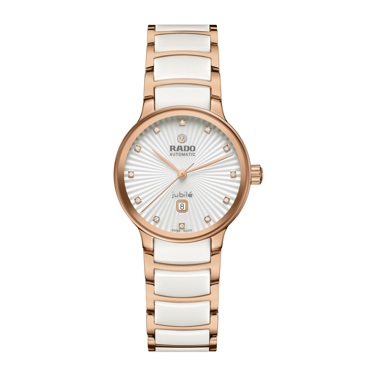Rado Centrix Automatic Diamonds Rose Gold-Tone Women's Watch R30019744
