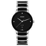 Rado Centrix Diamonds Black Dial Stainless Steel Watch R30021712