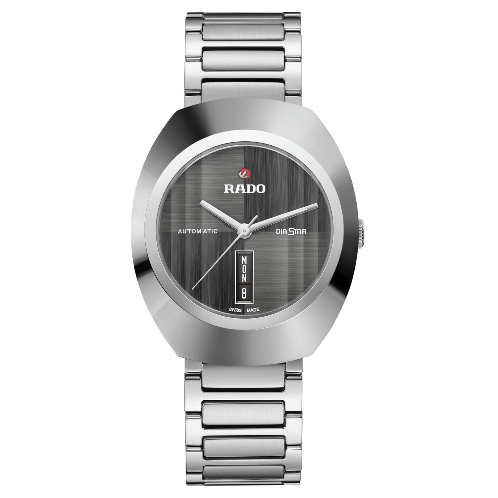 Rado Diastar Original Grey Dial Ceramos Men's Watch R12160103