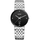 Rado Florence Classic Diamonds Black Dial and Stainless Steel R48912713