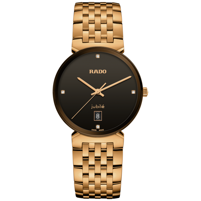 Rado Florence Classic Diamonds Black Dial stainless steel R48916703