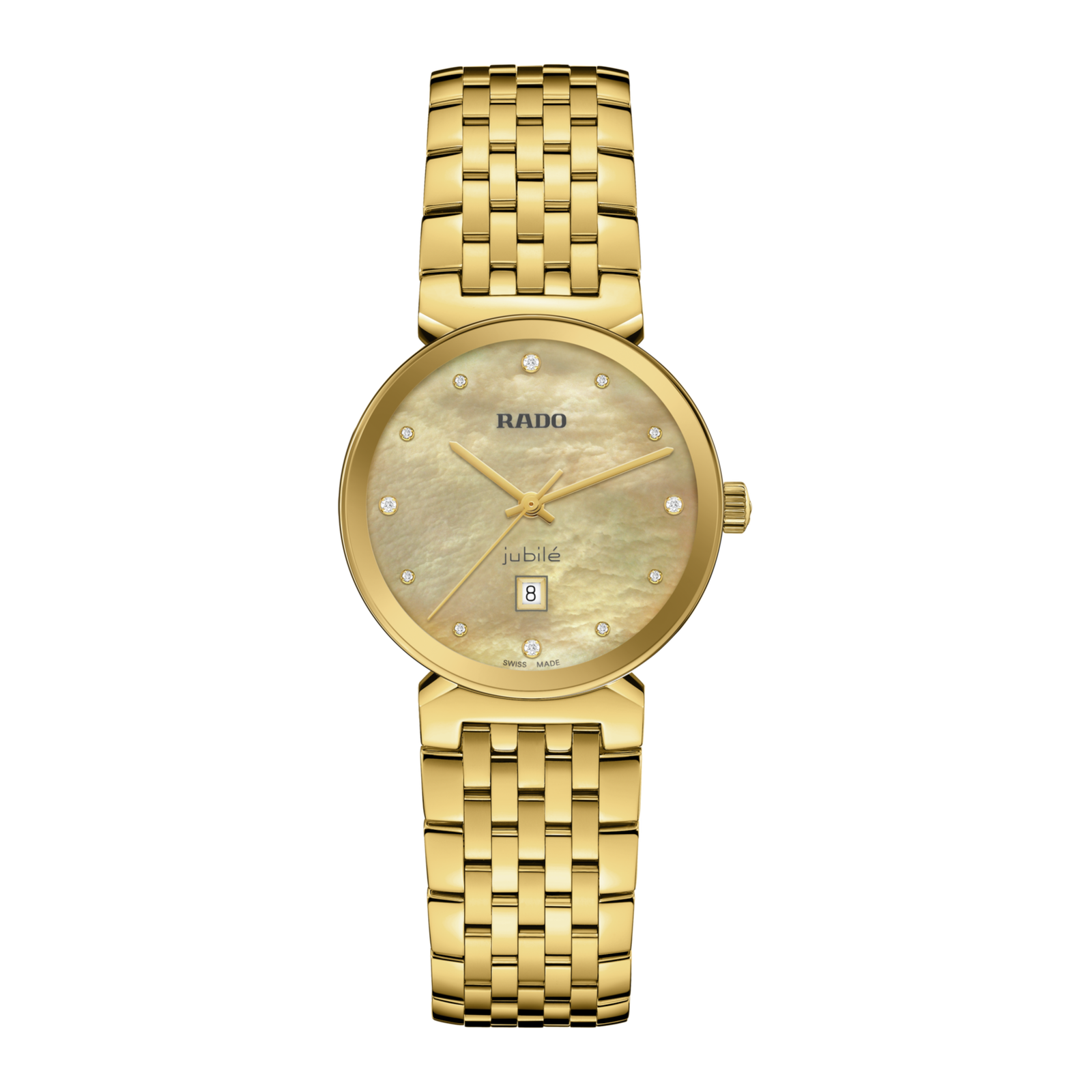 Rado Florence Diamonds Golden Dial Women watch R48915903