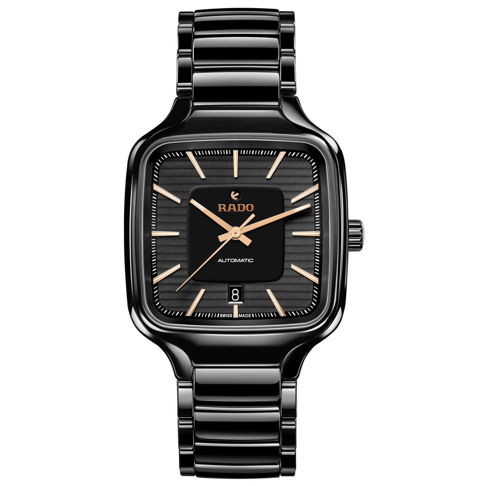 Rado True Square Automatic Black Dial Men's Watch R27078172