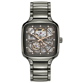 Rado True Square Automatic Open Heart Diamond Grey Dial R27083712