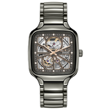 Rado True Square Automatic Open Heart Diamond Grey Dial R27083712