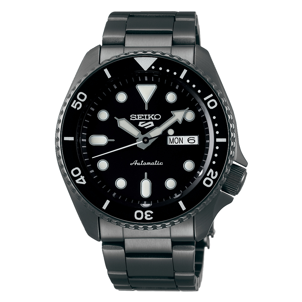 Seiko 5 Sports Automatic Black Dial Men's Watch SRPD65