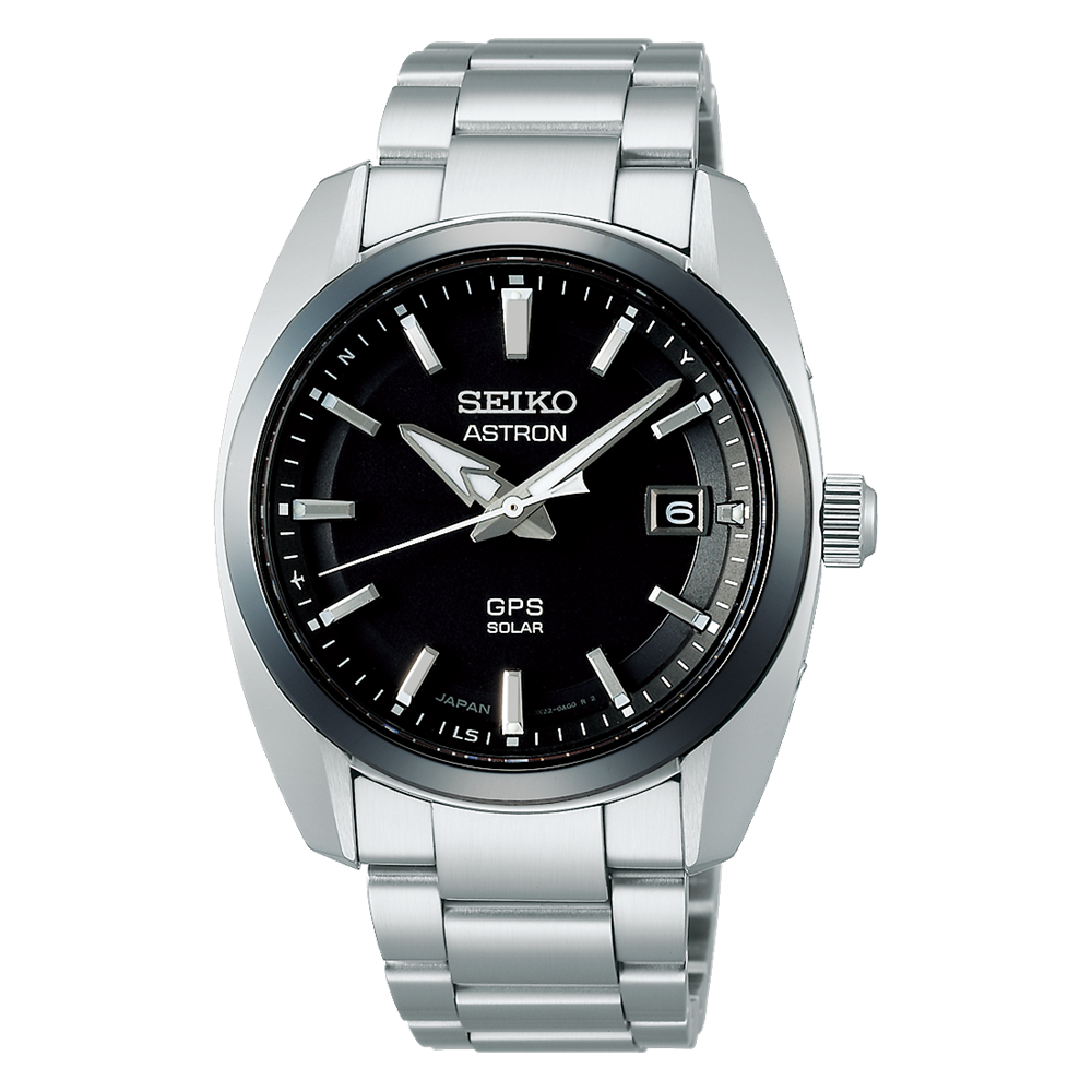 Seiko Astron GPS Solar Black Dial Men's Watch SSJ005J1