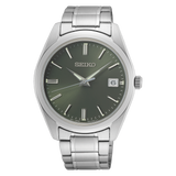 Seiko Essentials Quartz Green Dial Men's Watch SUR527P1