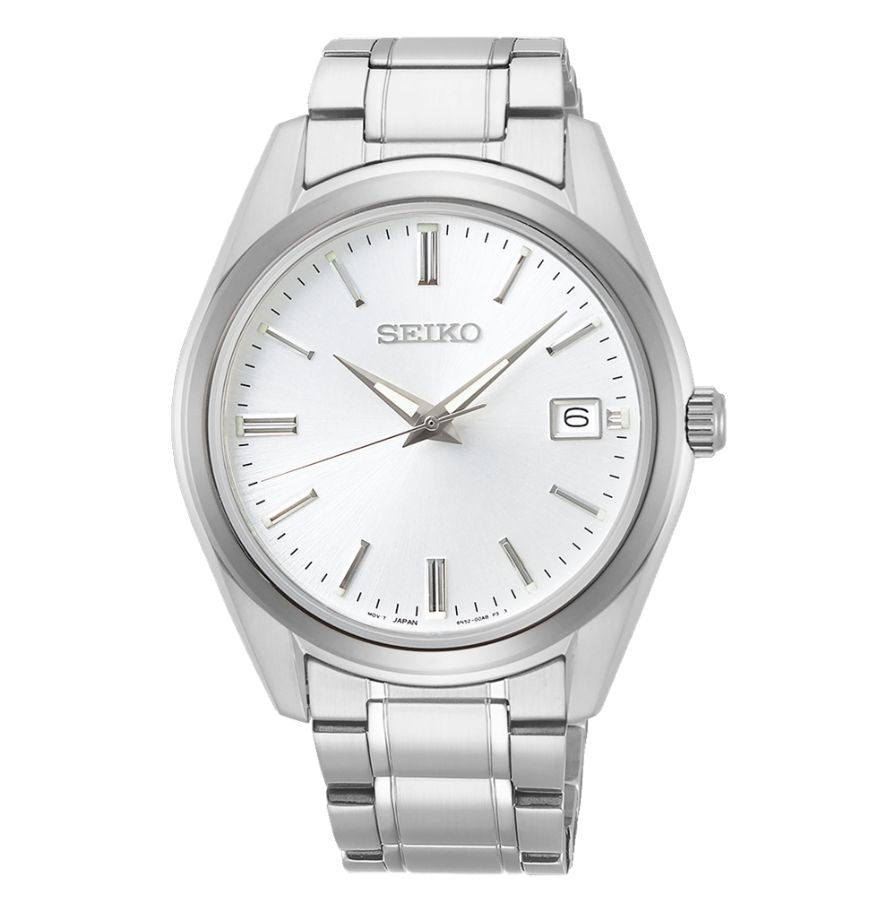 Seiko Men Analogue Watch with Stainless Steel Band SUR307P1