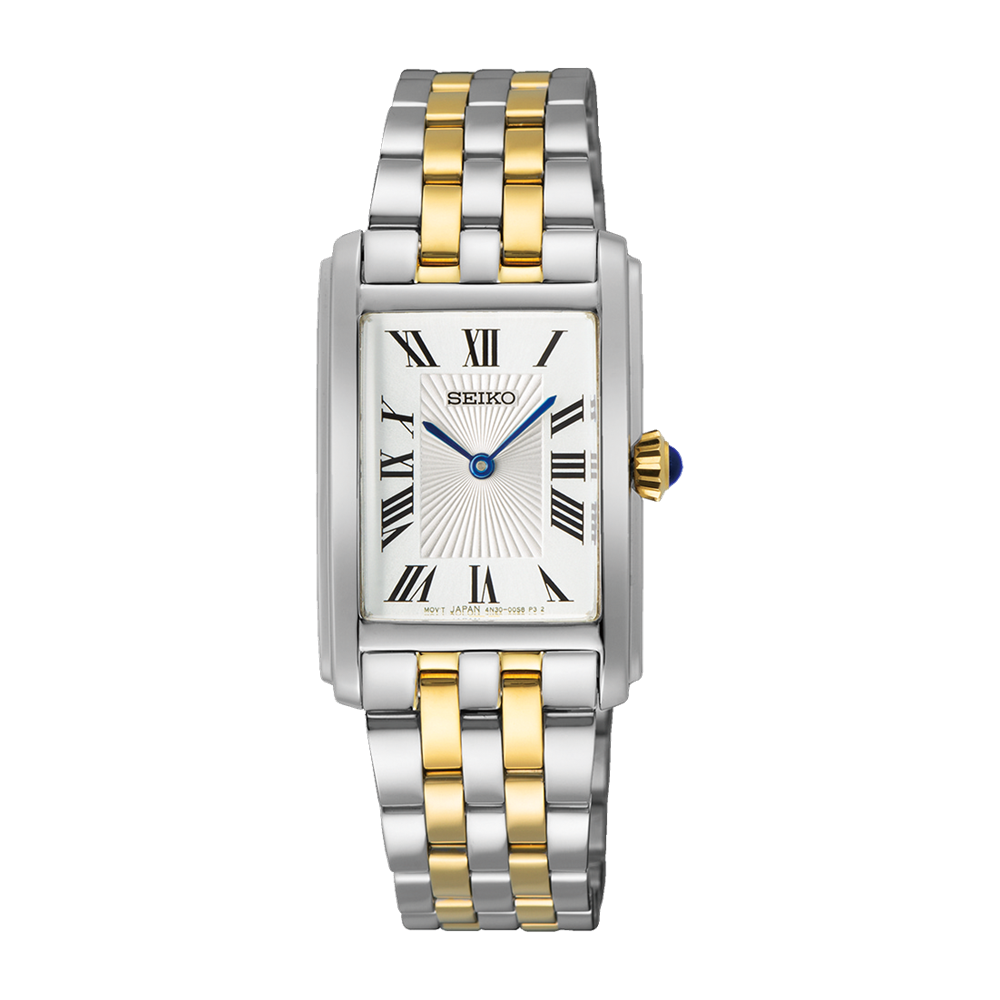Seiko Other Essentials Quartz Silver Dial Ladies Watch SWR087