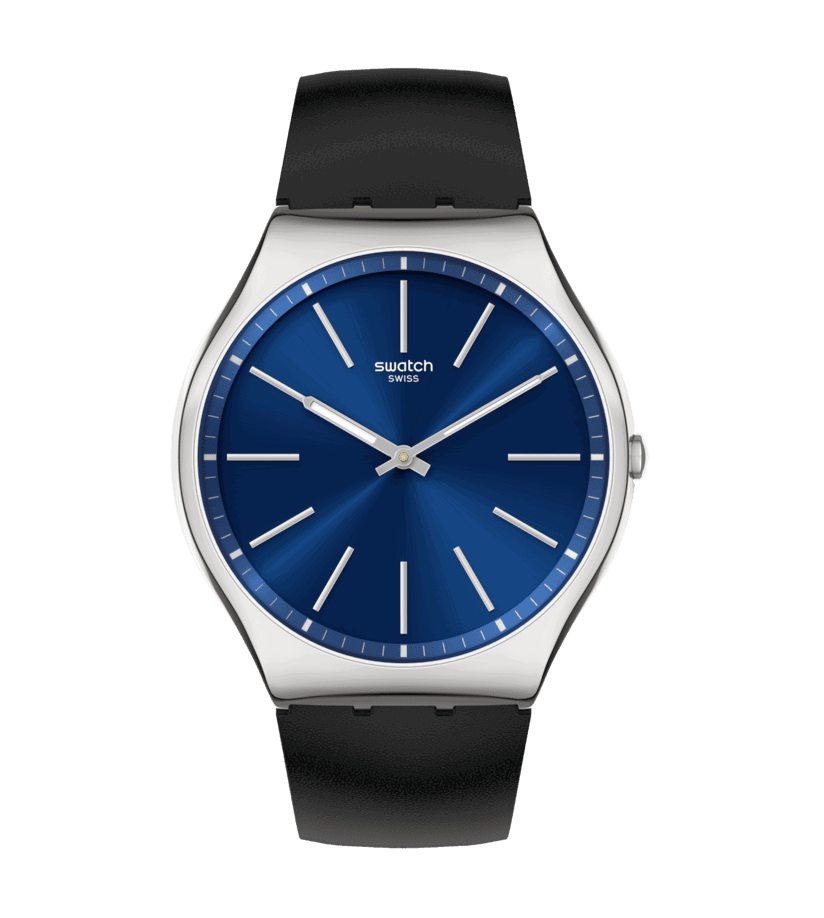 Swatch Formal Blue Dial Men's Watch SS07S125