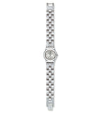Swatch Gradino Quartz Silver Dial Stainless Steel Bracelet Ladies Watch YSS300G