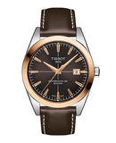 Tissot Gentlemen Automatic 18k Gold Brown Dial Men's Watch T927.407.46.291.00