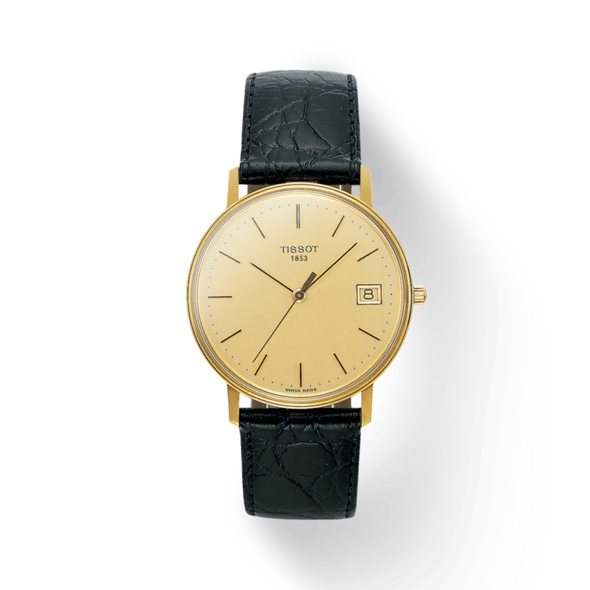 Tissot Goldrun Hesalite 18k Gold T71.3.401.21