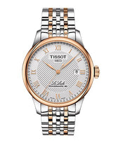 Tissot Le Locle Powermatic 80 Rose Gold Two Tone Watch T006.407.22.033.00