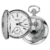 Tissot Savonnette Mechanical White Dial Brass Case Pocket Watch T83.6.401.13
