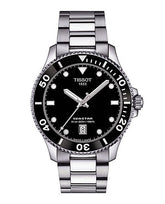 Tissot Seastar 1000 Black Dial Stainless Steel Bracelet Watch T120.410.11.051.00